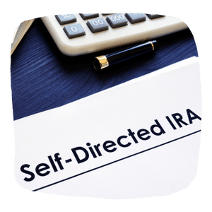 self directed ira typed on paper 